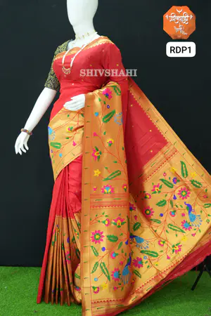 Soft Half Brocket Paithani
