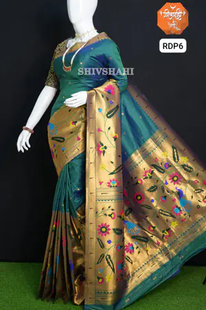 Soft Half Brocket Paithani