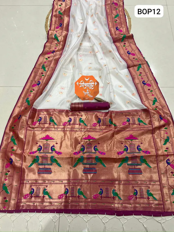 Brocade Organza Paithani