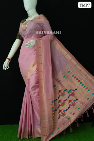 TRADITIONAL YEOLA MUNIYA PAITHANI