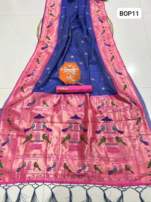 Brocade Organza Paithani