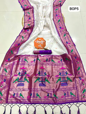 Brocade Organza Paithani