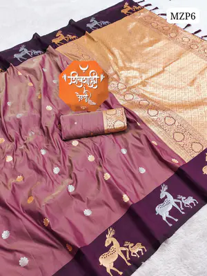 MRUGAJA ZARI PAITHANI