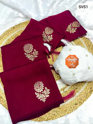 Shreeja Vichitra Silk Saree