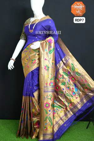 Soft Half Brocket Paithani