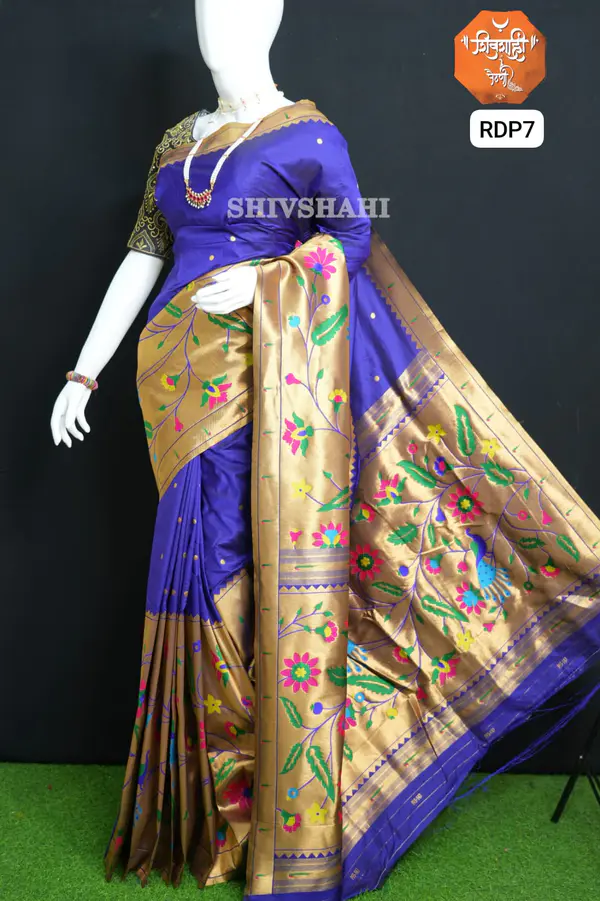 Soft Half Brocket Paithani