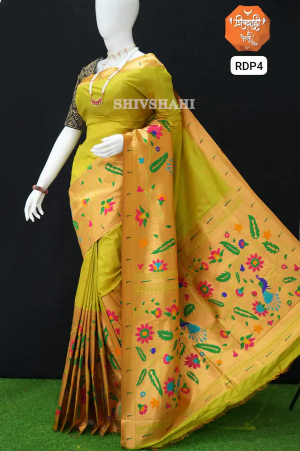 Soft Half Brocket Paithani