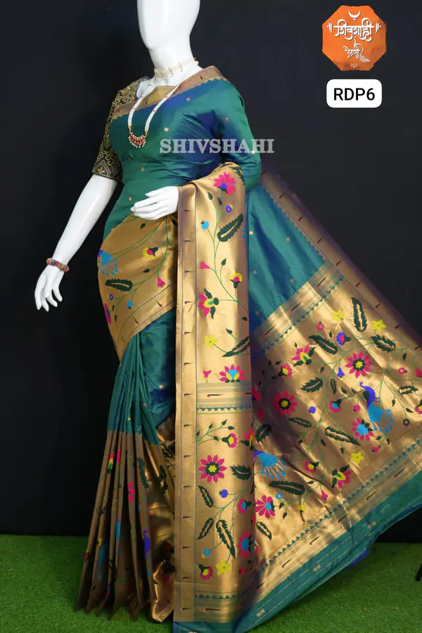 Soft Half Brocket Paithani